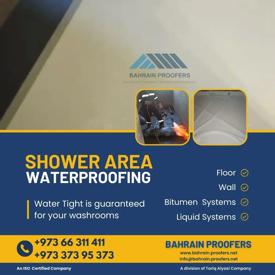 WATERPROOF -  SHOWER/TOILET AREA  