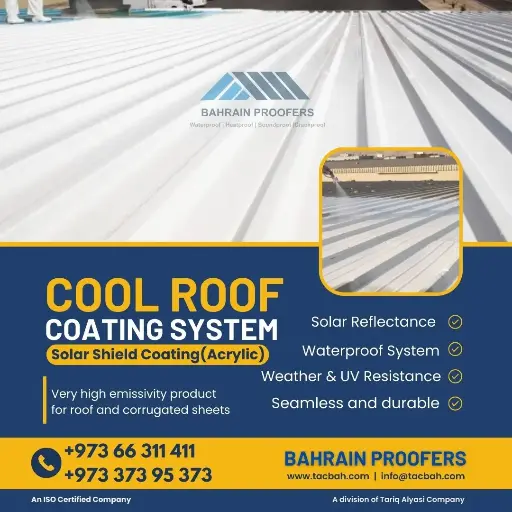 HEATPROOF-COOLROOF-SOLAR SHIELD, ENERGY SAVING APPLICATION